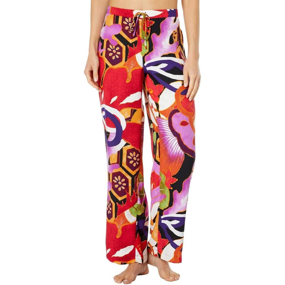Natori Ikebana Mandarin pajama pant